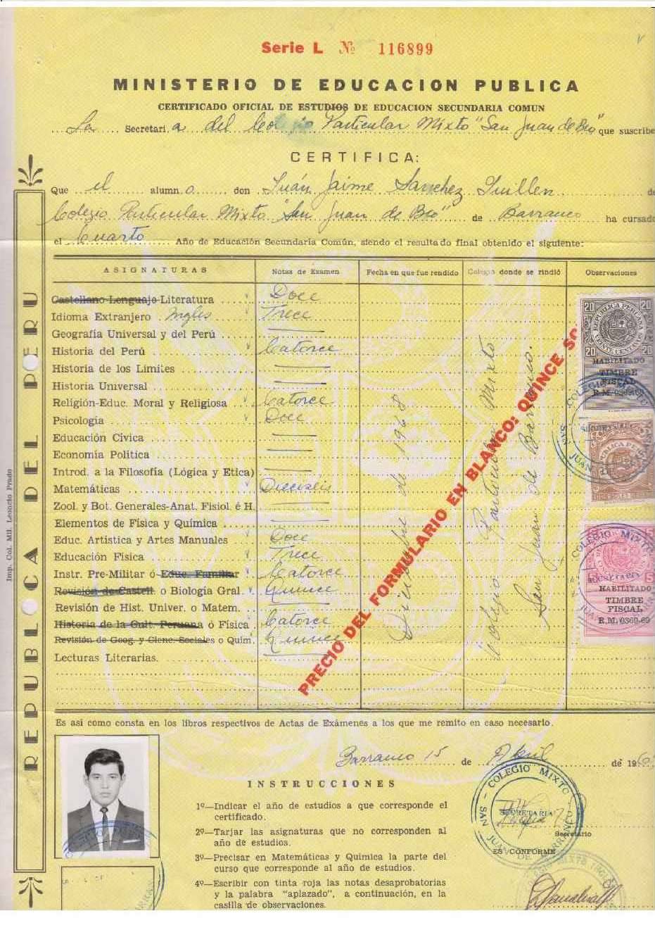 Peru — Revenues