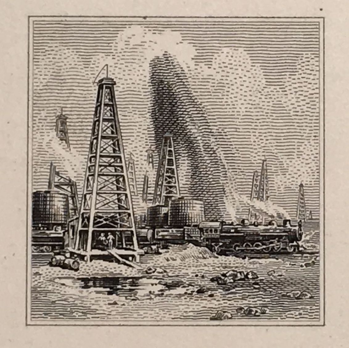 Colombia 1935 — Oil Wells
