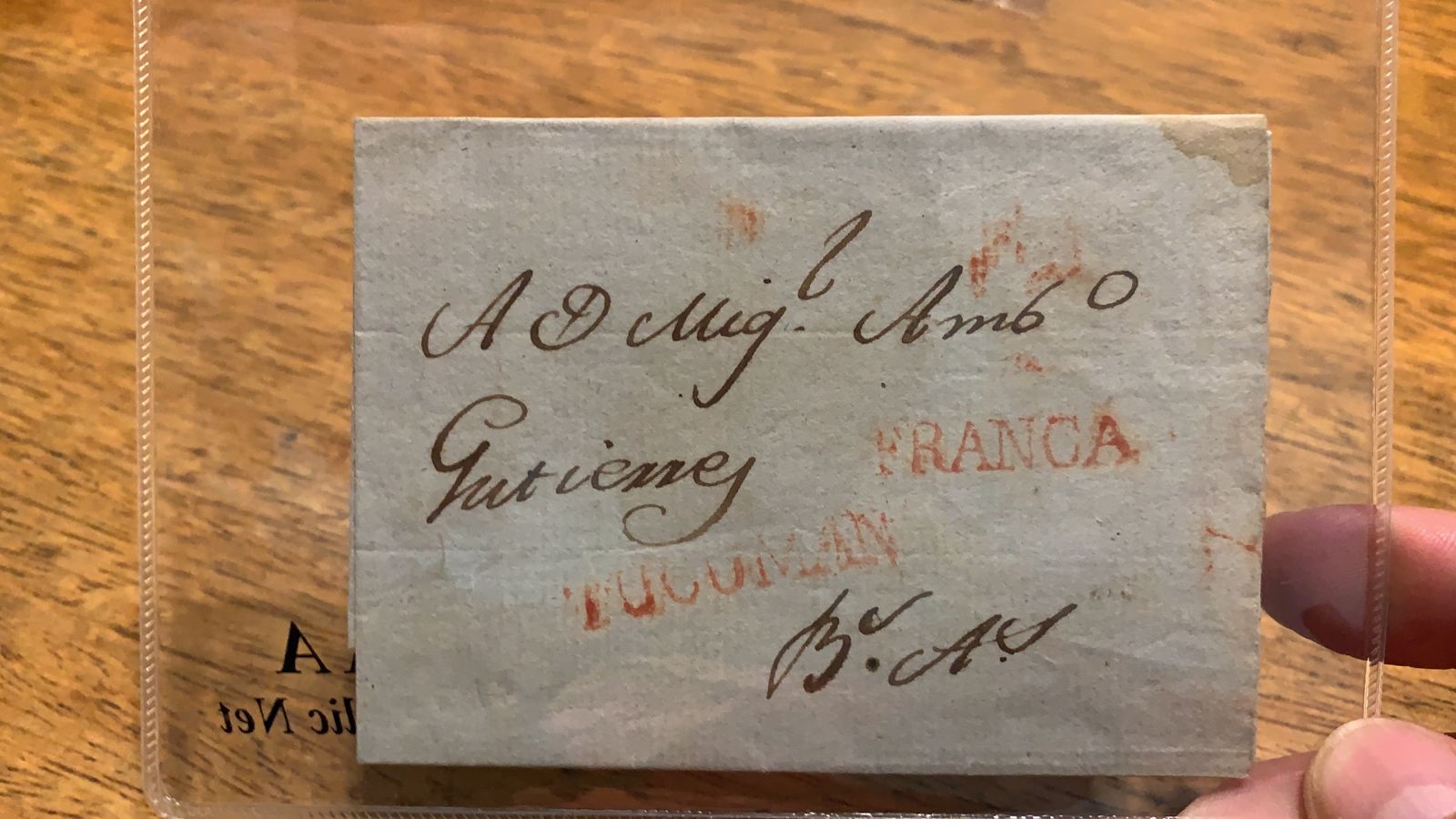 Argentina — Group of 14 Prestamps including scarce markings as "Franca" of Goya (Corrientes),…