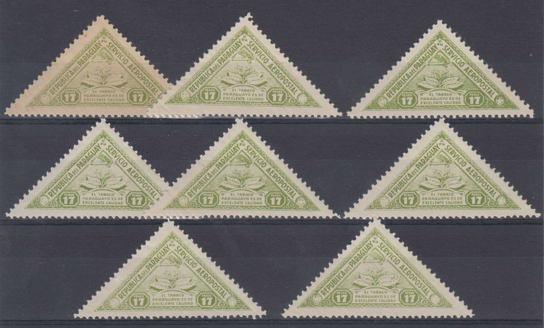 tobacco stamps value Revenues US revenue - 1955 cigarette