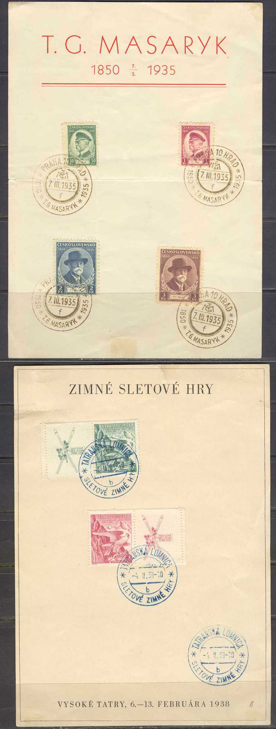 Czechoslovakia 1920 — Covers & Cards