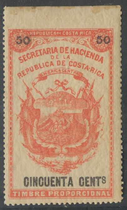 Revenues. 1870. Mena R4. Marginal copy. Mint never hinged 